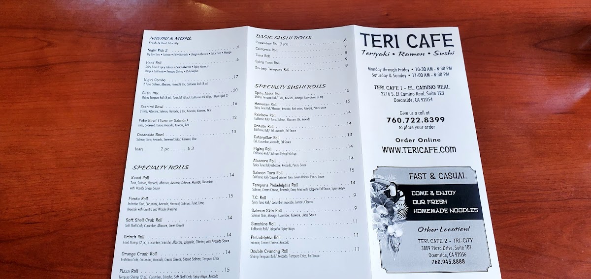 Teri Cafe Menu - Image 6